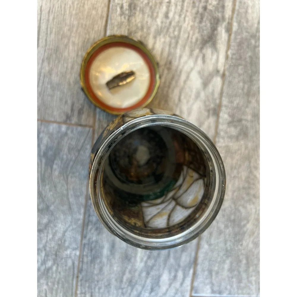 Hunting Man Cave Mason Jar Decoupage Handmade‎ Storage Hunting Wildlife Camo
